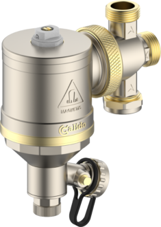 Separator magnetyczny z osadnikiem nakrętką i filtrem